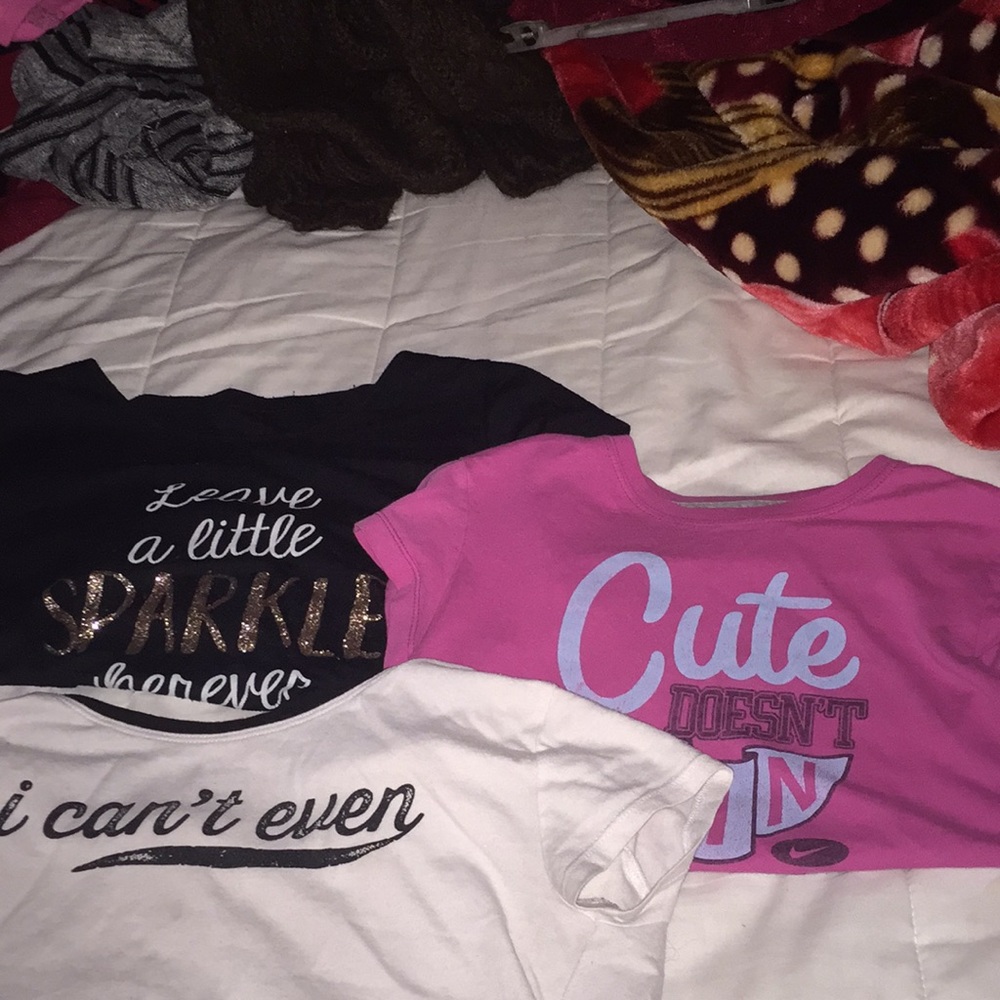 Three cute shirts